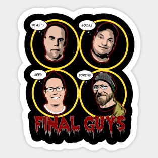 Final Guys Podcast Sticker